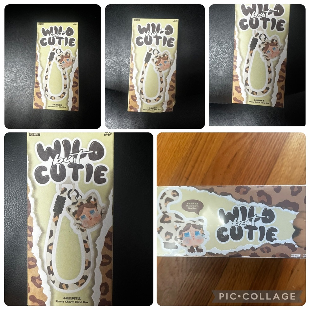 4 unopened boxes of authentic Wild But Cutie Doll key chains.